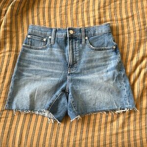 Madewell Perfect Mid-Length Jean Short